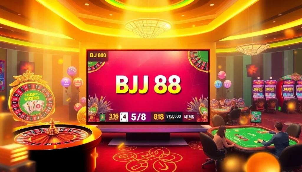 Experience the thrill of BJ 88 with exciting online casino games and a vibrant gambling atmosphere.