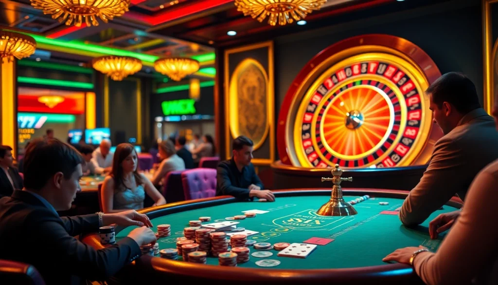 Phdream offers thrilling casino experiences with vibrant poker tables and high-stakes gaming action.